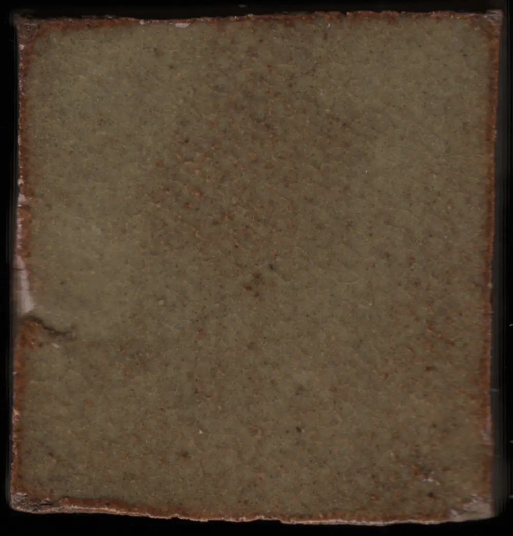 Orange Red Iron Glaze #023
