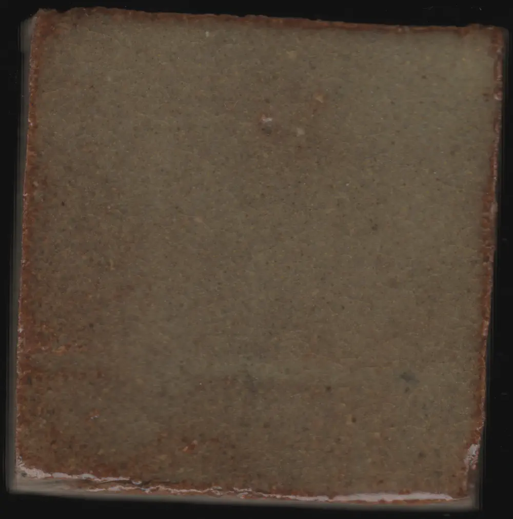 Orange Red Iron Glaze #023