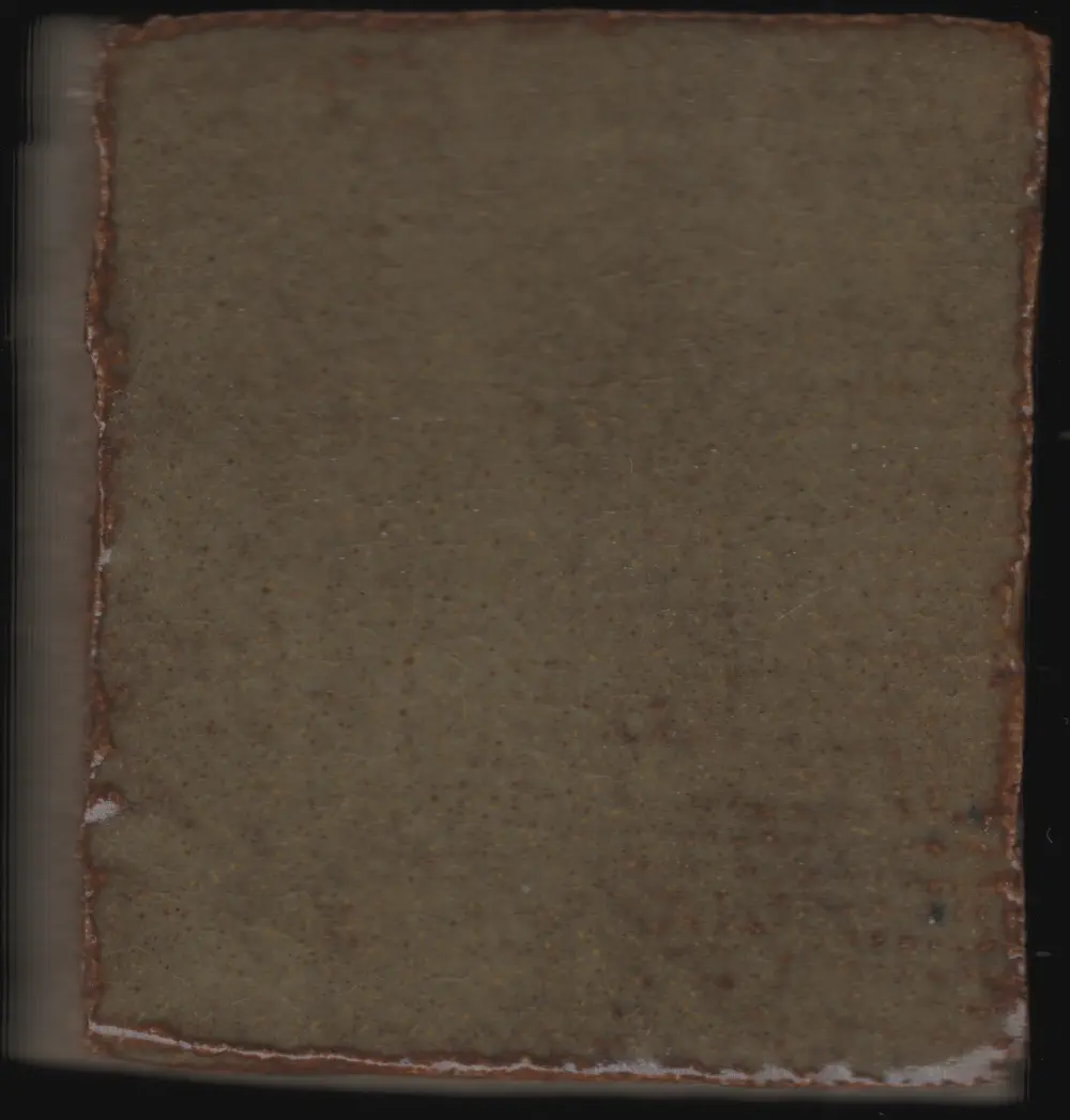 Orange Red Iron Glaze #024