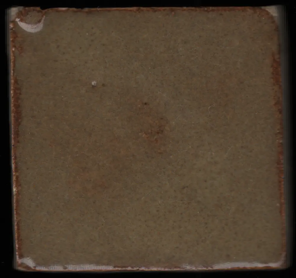 Orange Red Iron Glaze #025