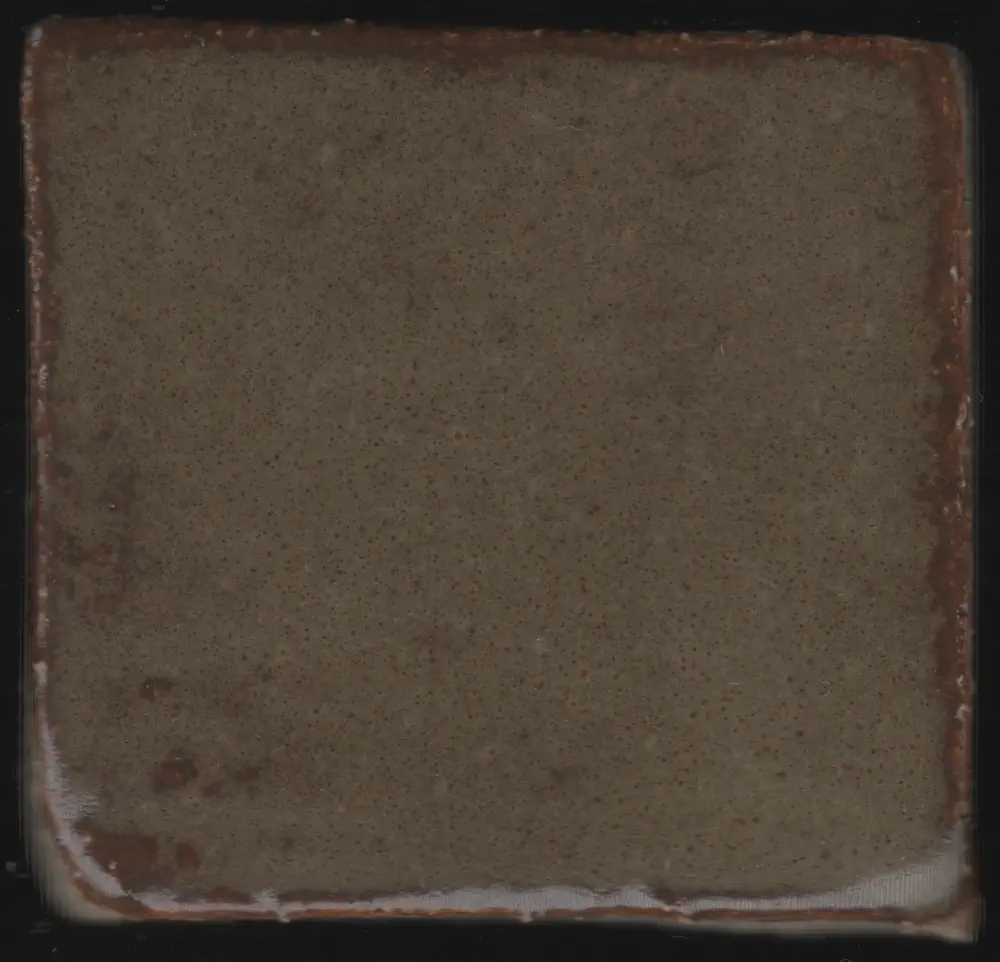 Orange Red Iron Glaze #026