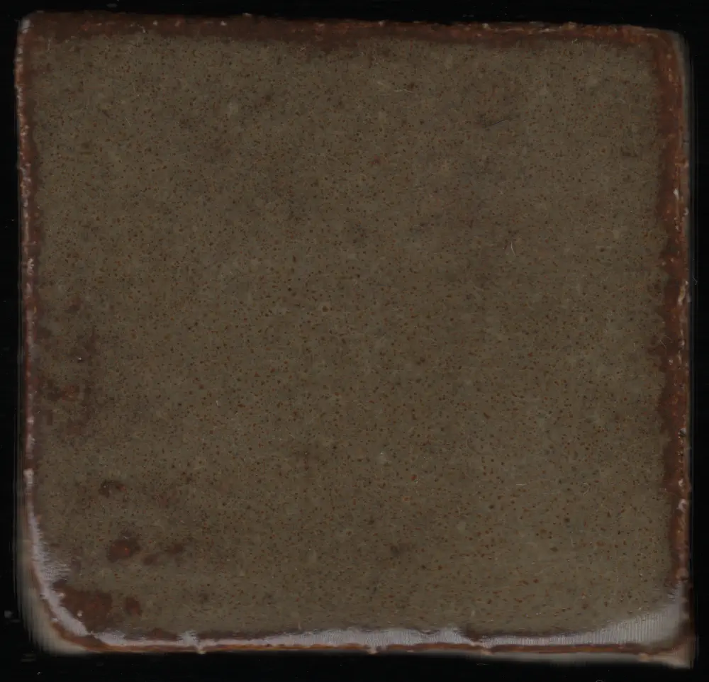 Orange Red Iron Glaze #026