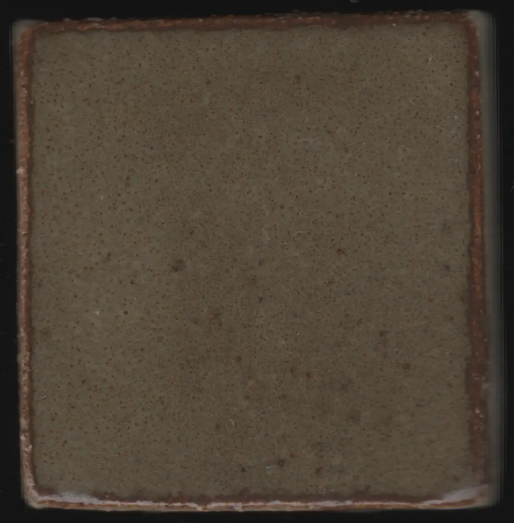 Orange Red Iron Glaze #026