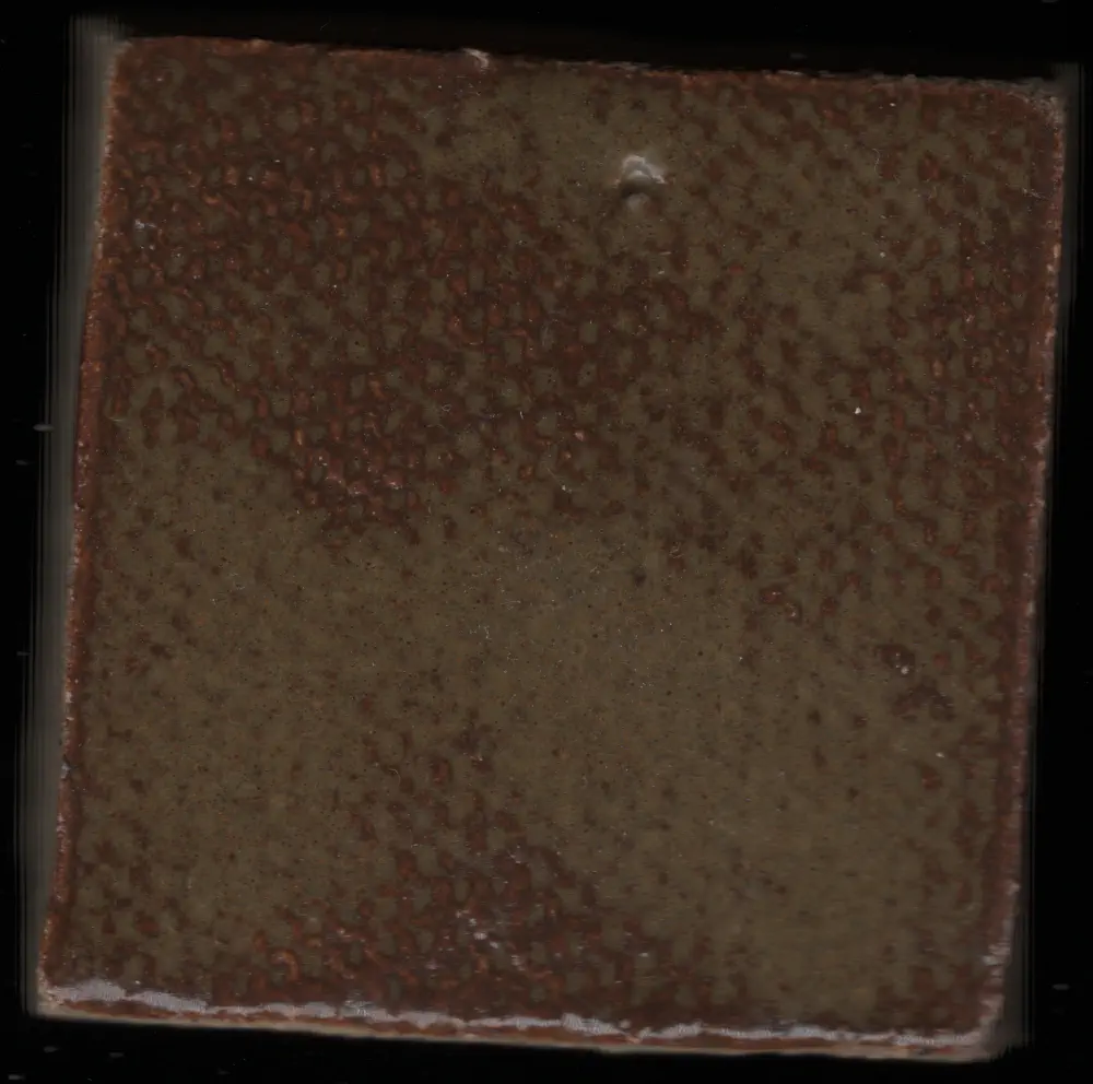 Orange Red Iron Glaze #026