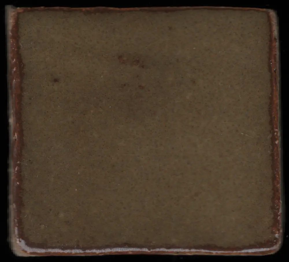 Orange Red Iron Glaze #026