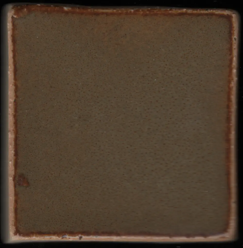 Orange Red Iron Glaze #026