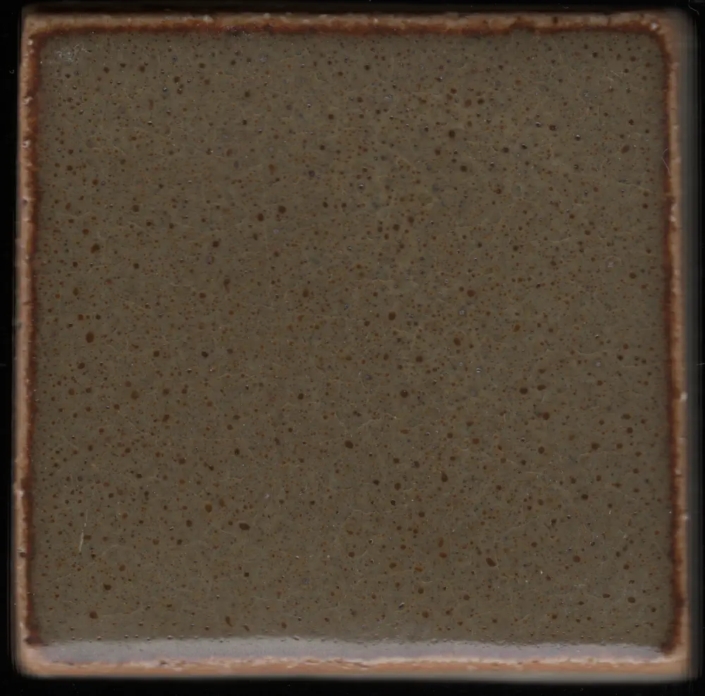 Orange Red Iron Glaze #026
