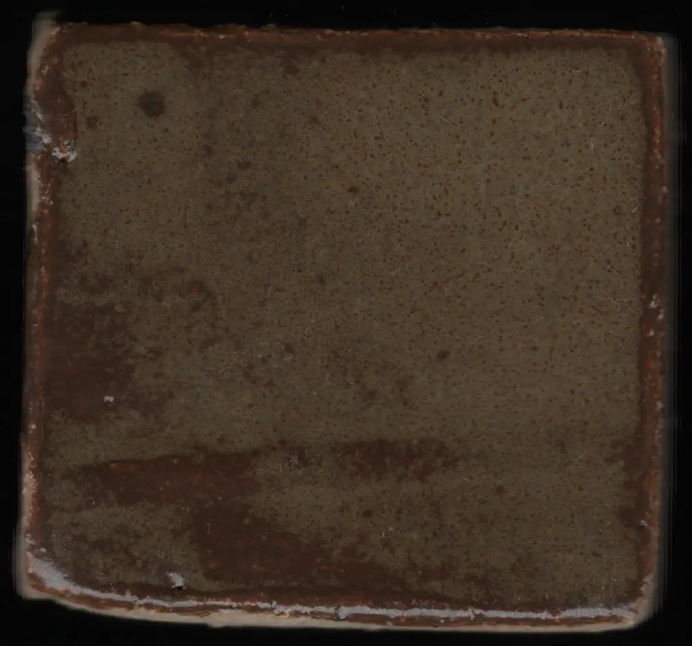 Orange Red Iron Glaze #027