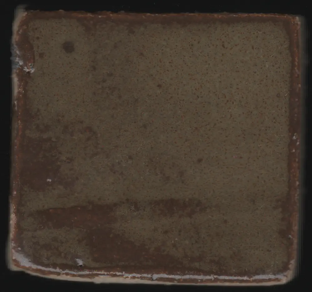 Orange Red Iron Glaze #027