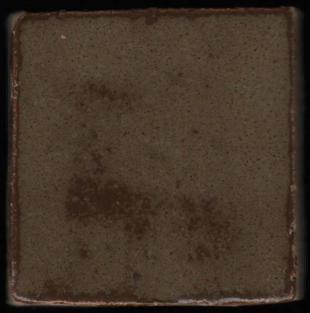 Orange Red Iron Glaze #027