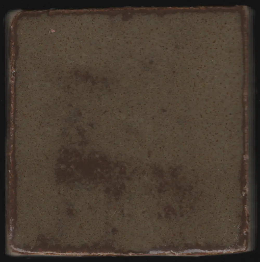 Orange Red Iron Glaze #027