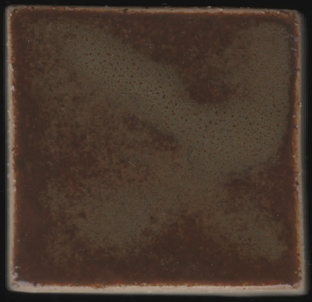 Orange Red Iron Glaze #027