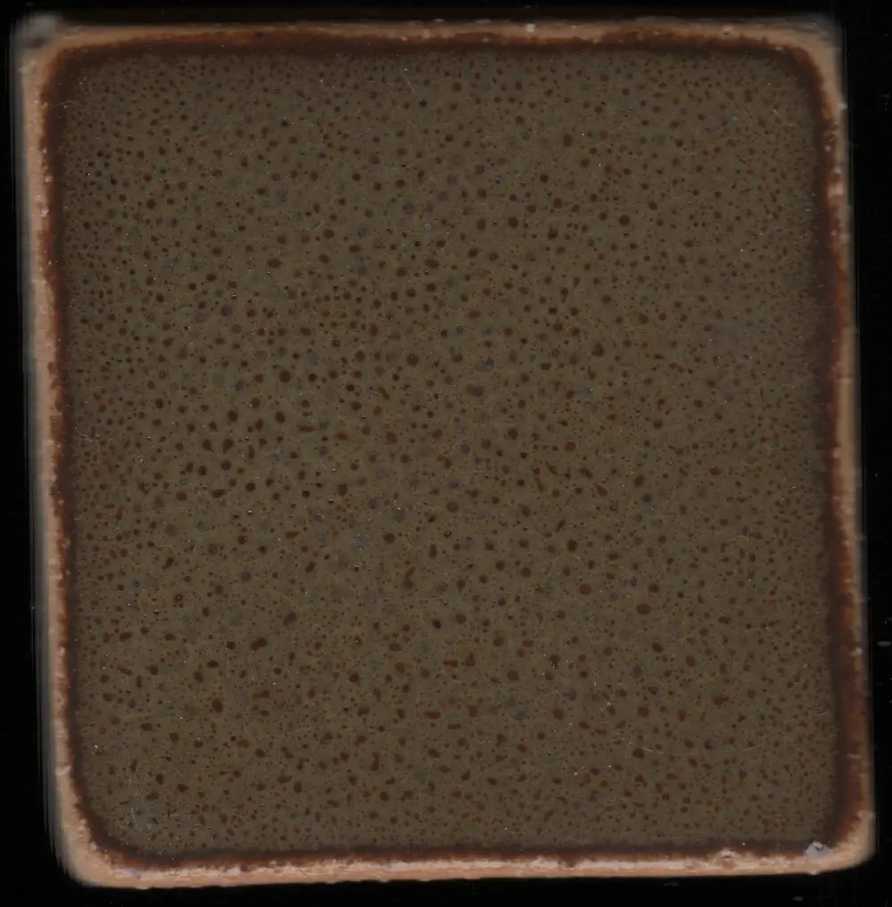 Orange Red Iron Glaze #027