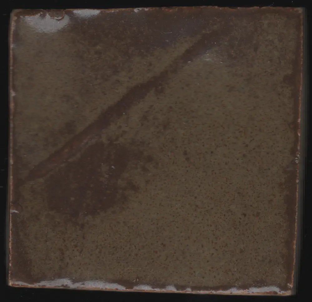 Orange Red Iron Glaze #028