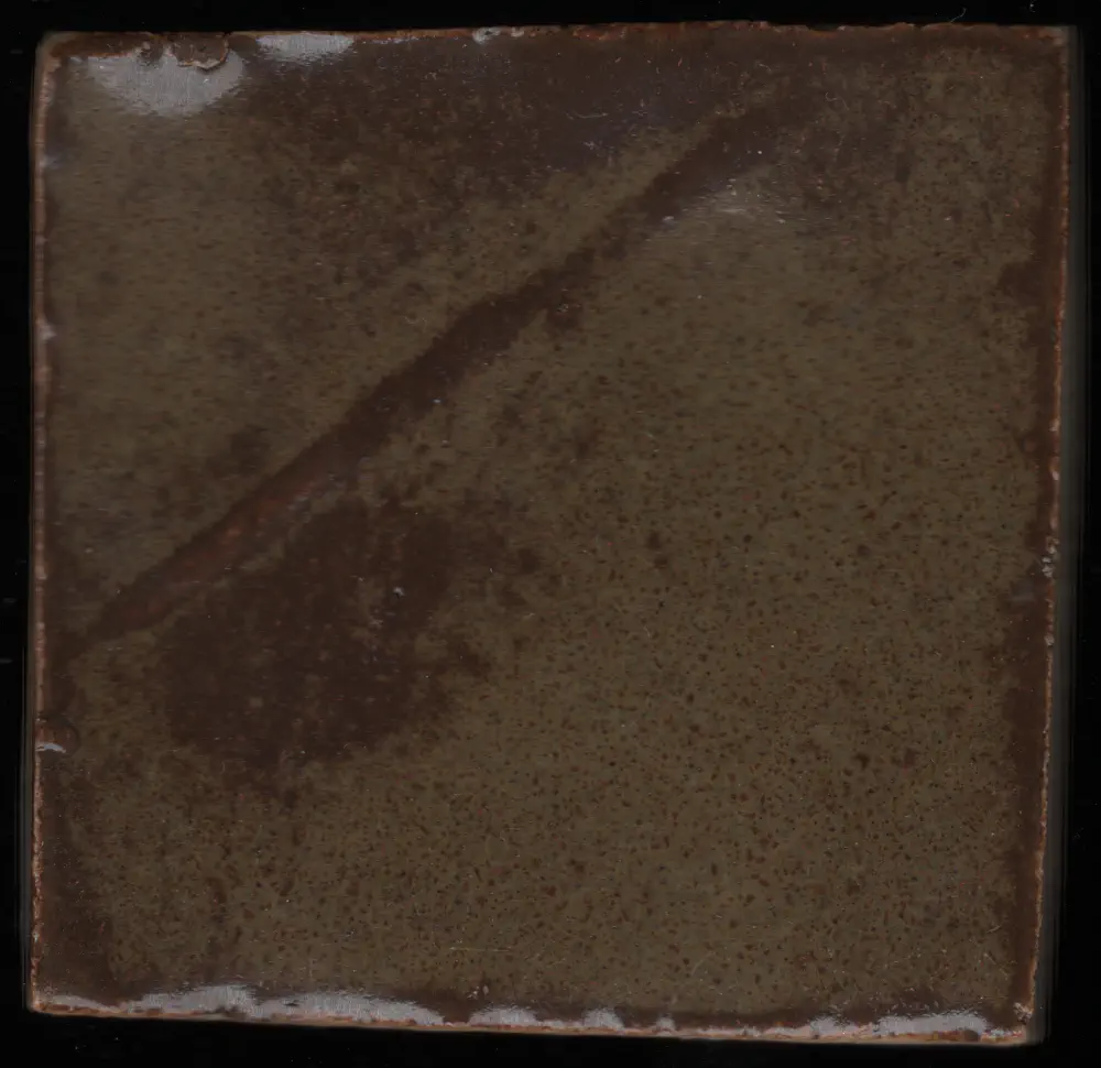 Orange Red Iron Glaze #028