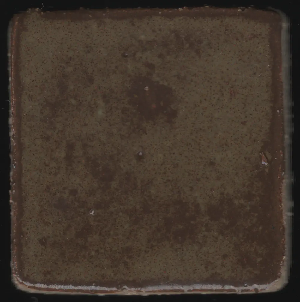 Orange Red Iron Glaze #028