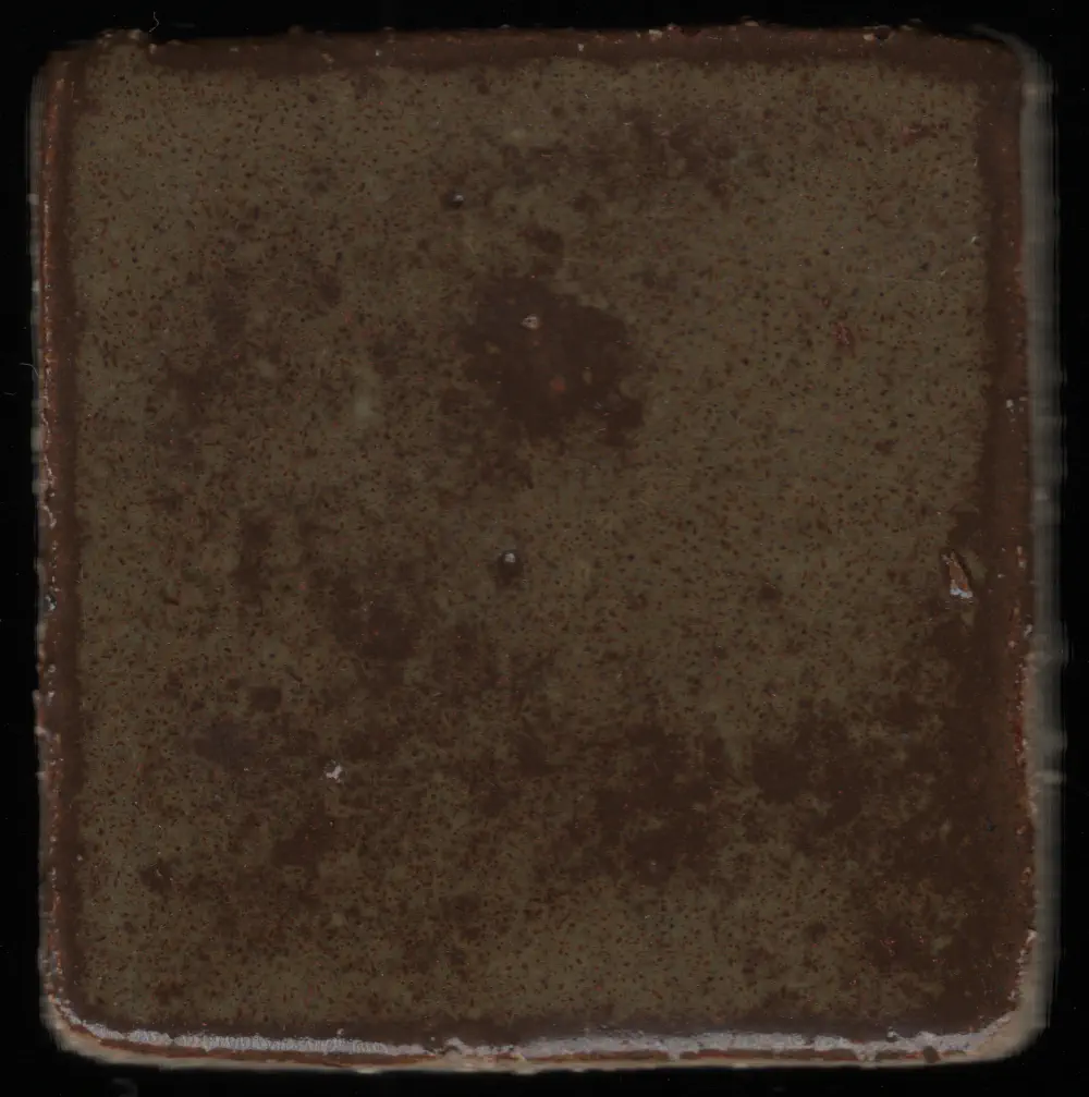 Orange Red Iron Glaze #028