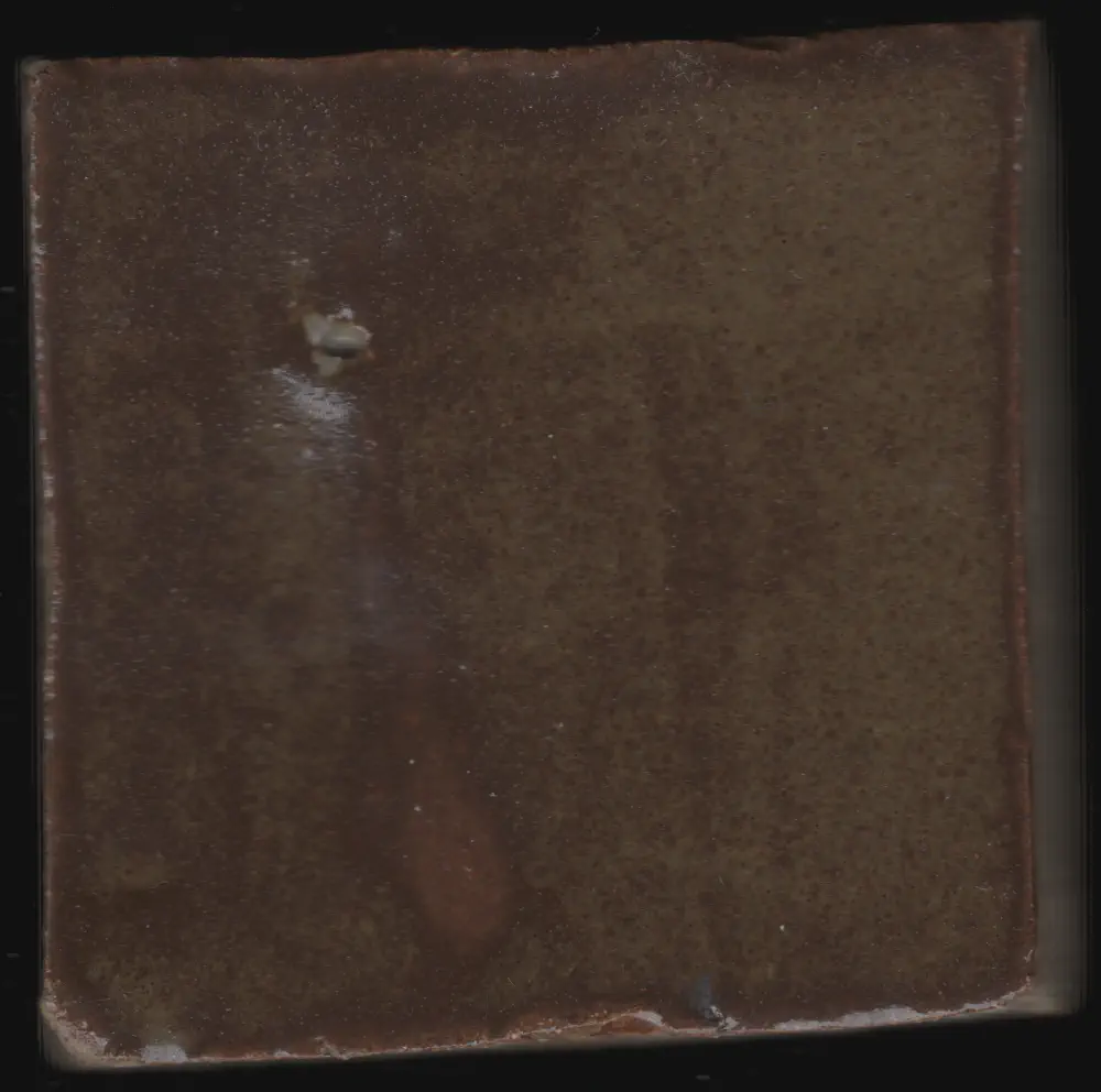 Orange Red Iron Glaze #028