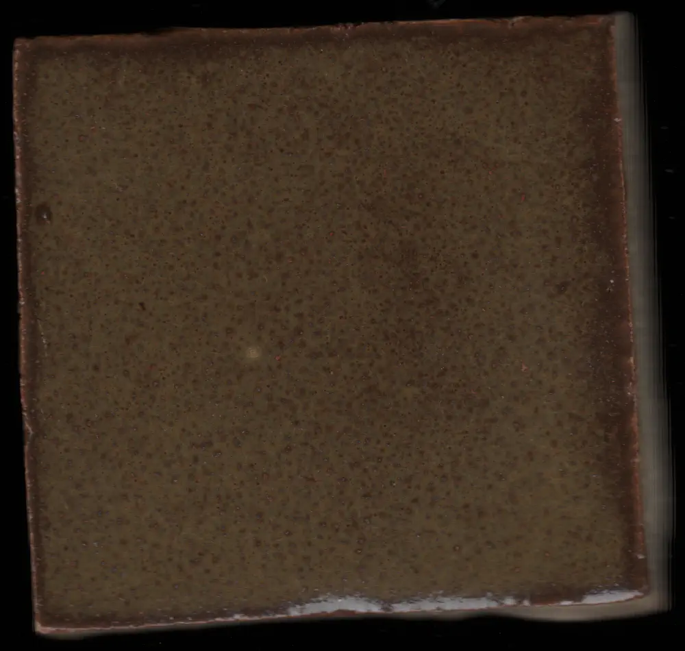 Orange Red Iron Glaze #028