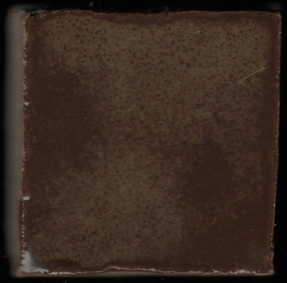 Orange Red Iron Glaze #029