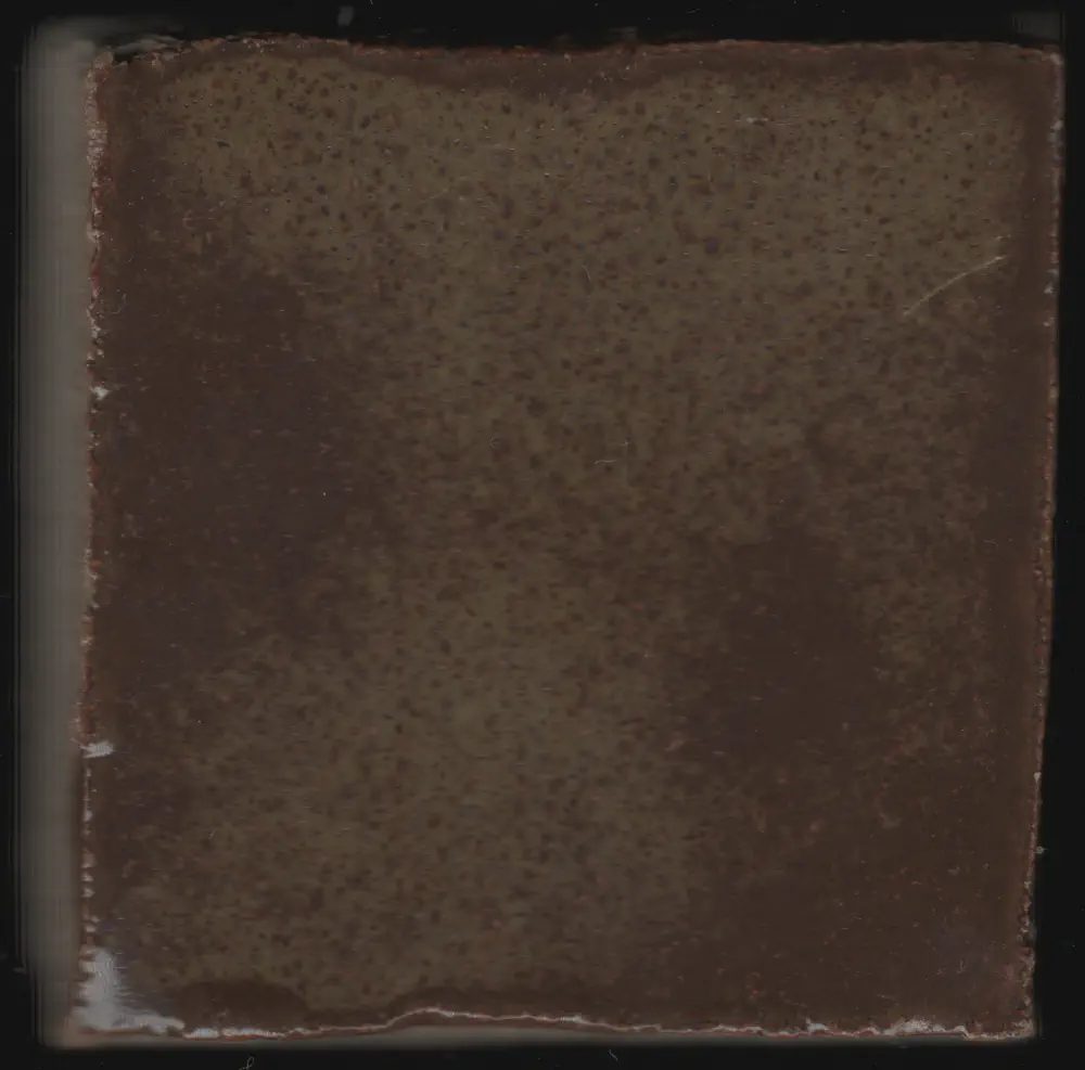 Orange Red Iron Glaze #029