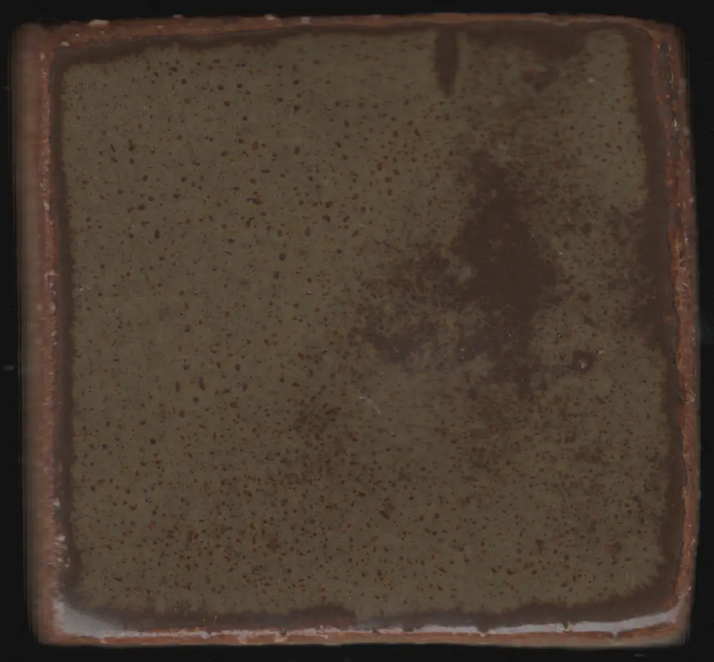 Orange Red Iron Glaze #029