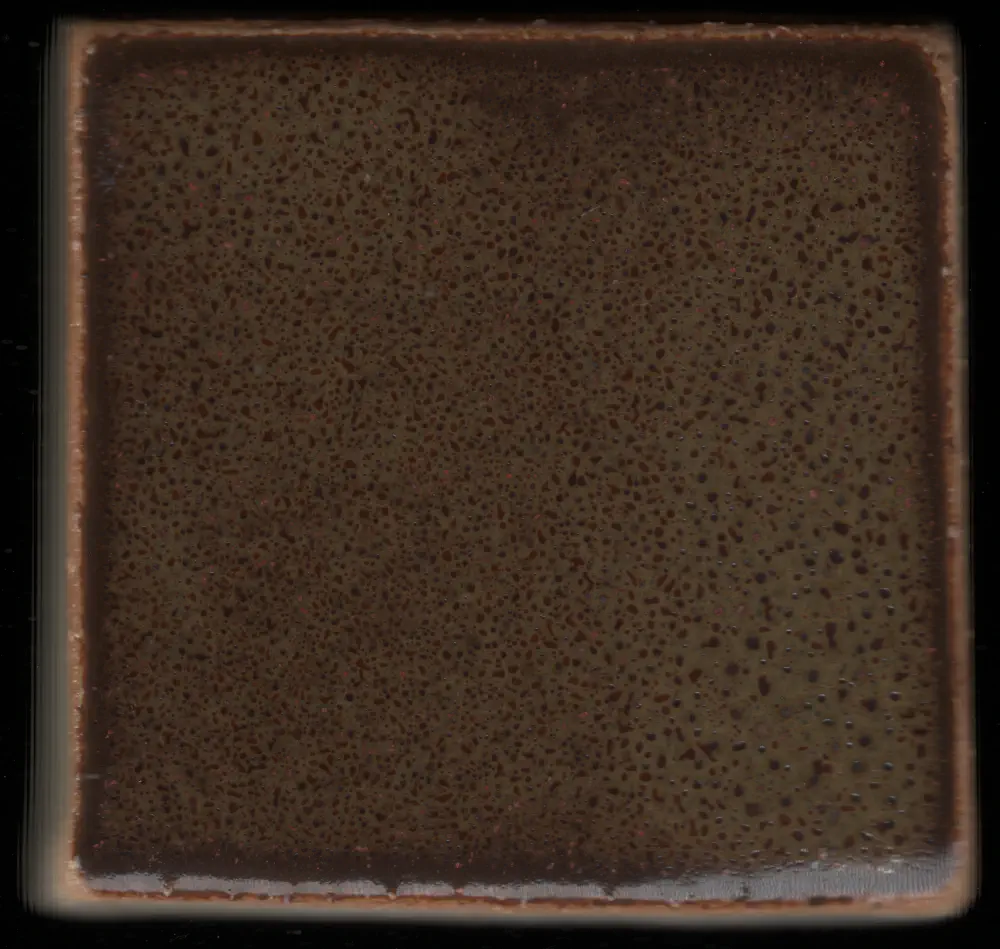 Orange Red Iron Glaze #029