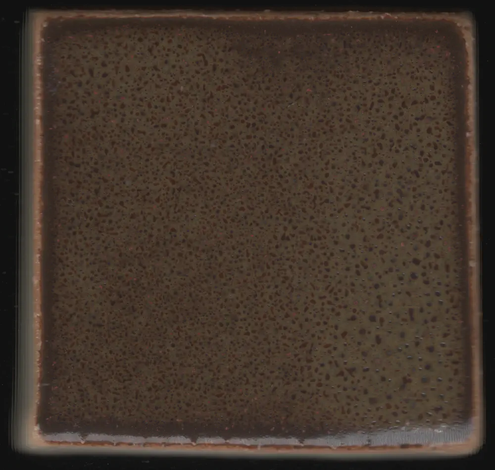 Orange Red Iron Glaze #029