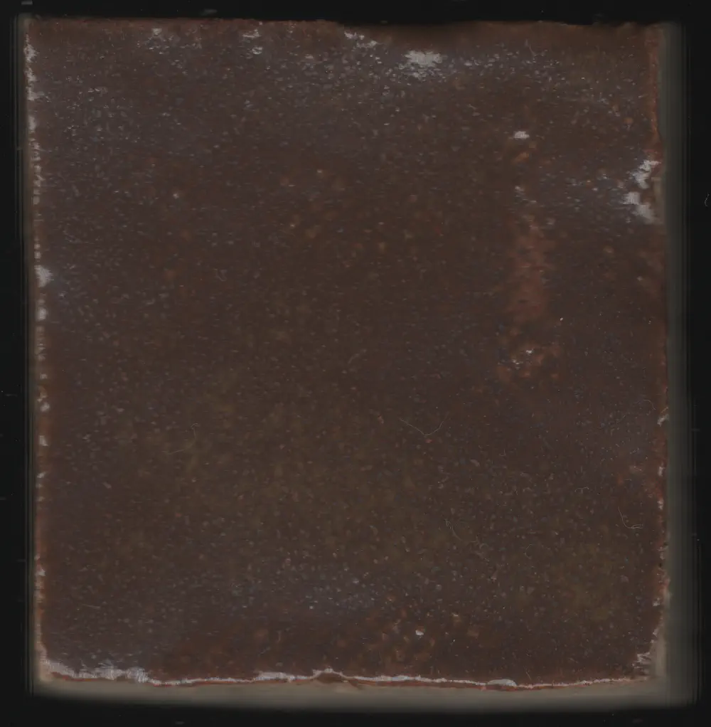 Orange Red Iron Glaze #030