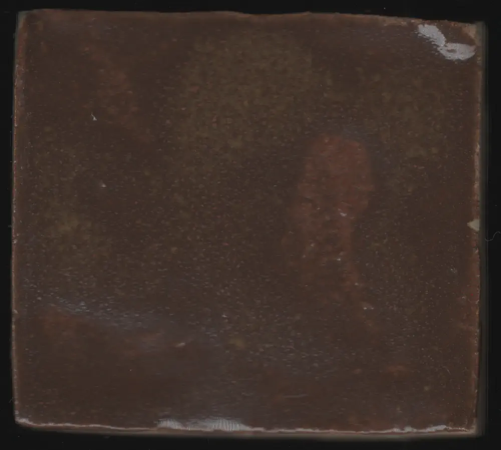 Orange Red Iron Glaze #030