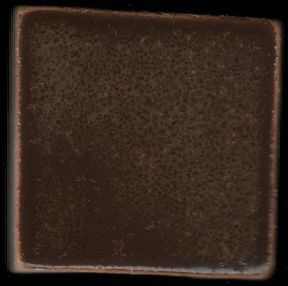 Orange Red Iron Glaze #030