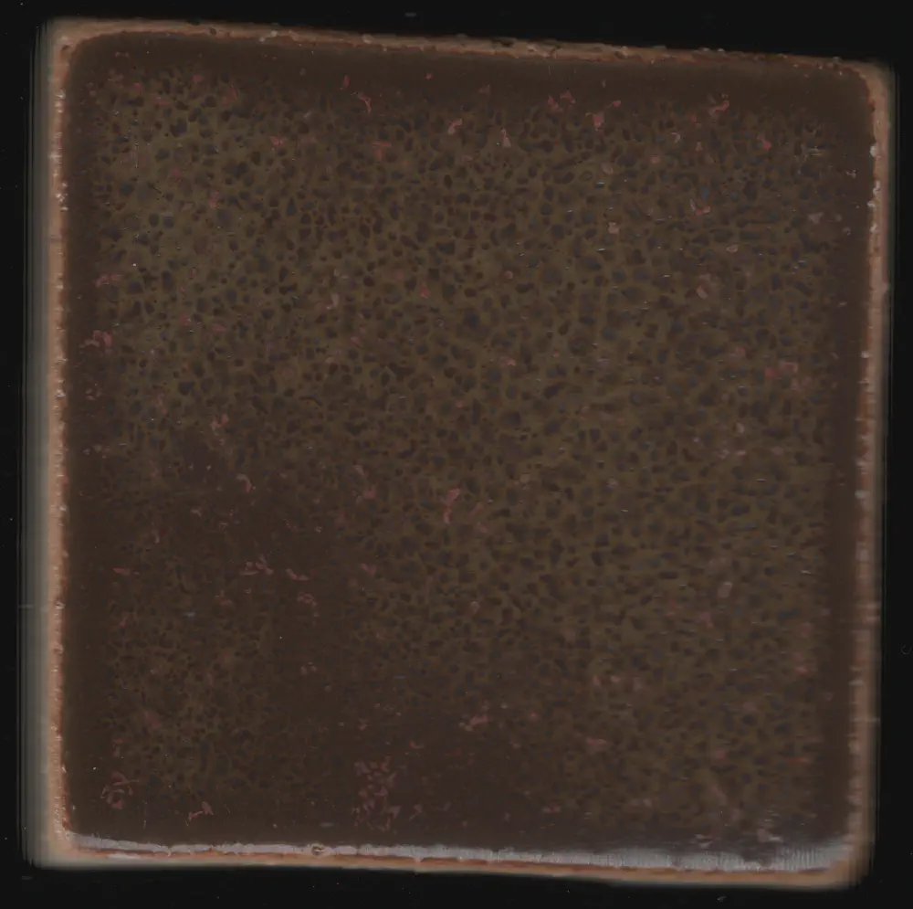 Orange Red Iron Glaze #030