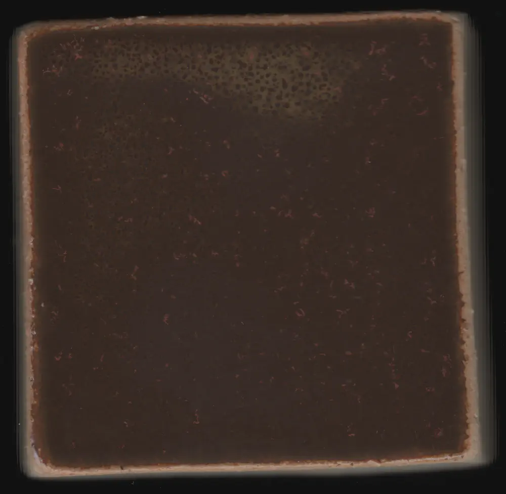 Orange Red Iron Glaze #030