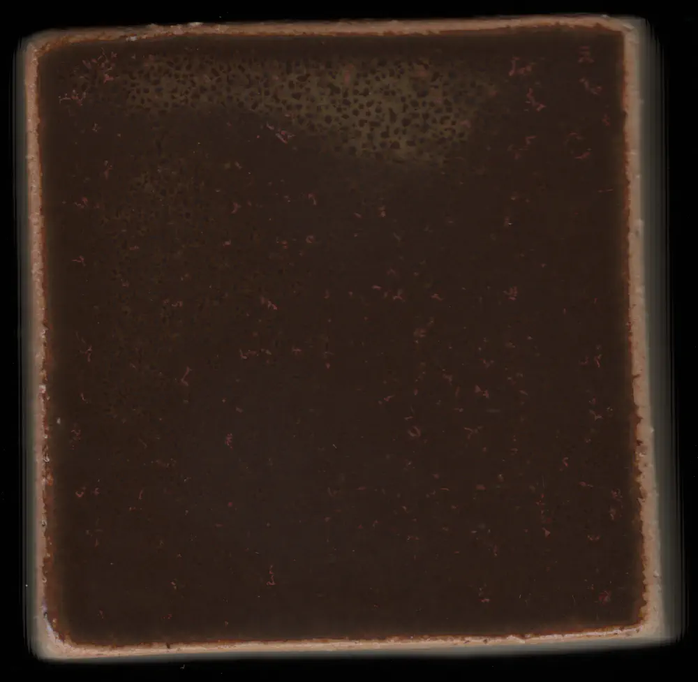 Orange Red Iron Glaze #030
