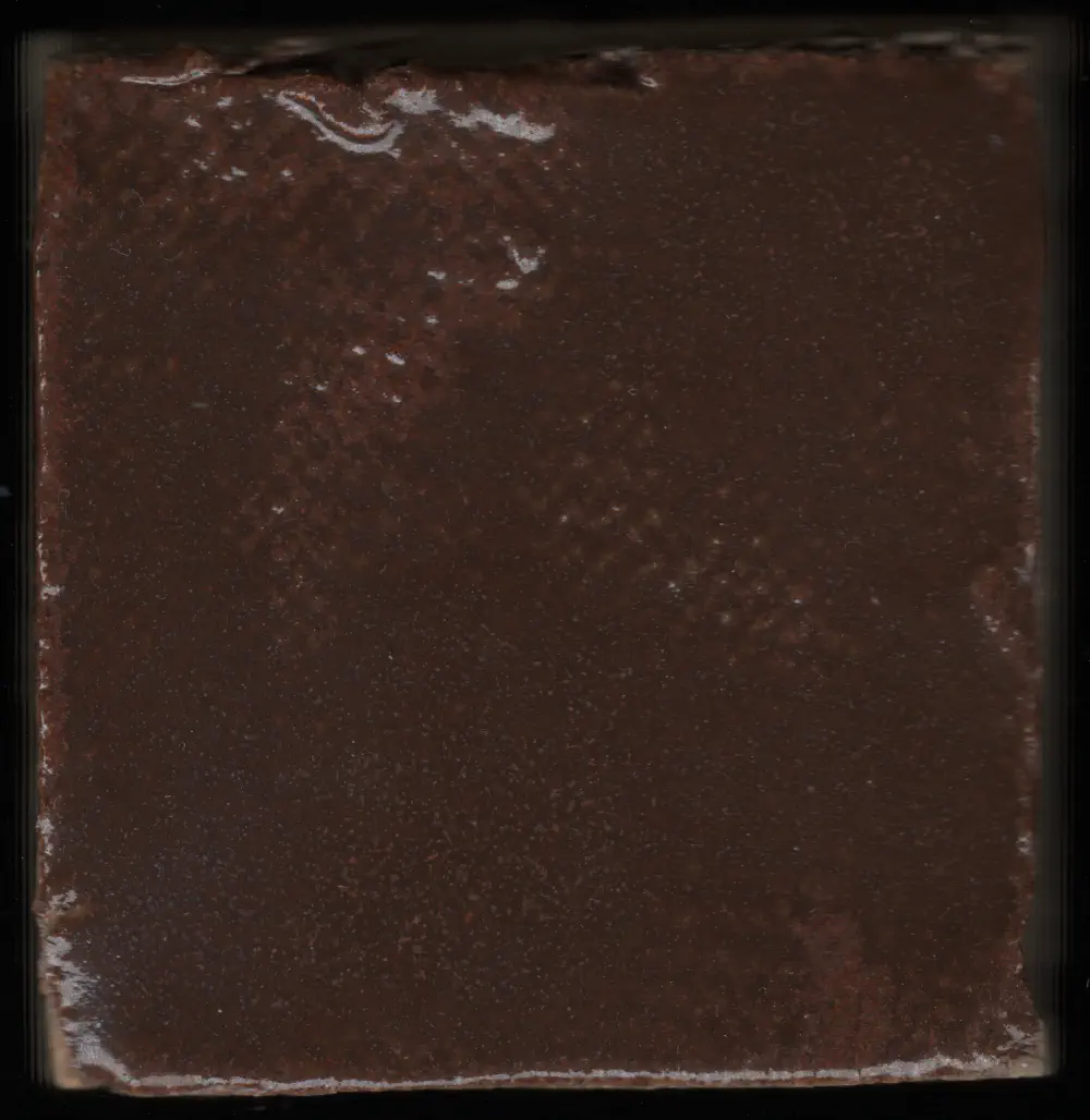 Orange Red Iron Glaze #031