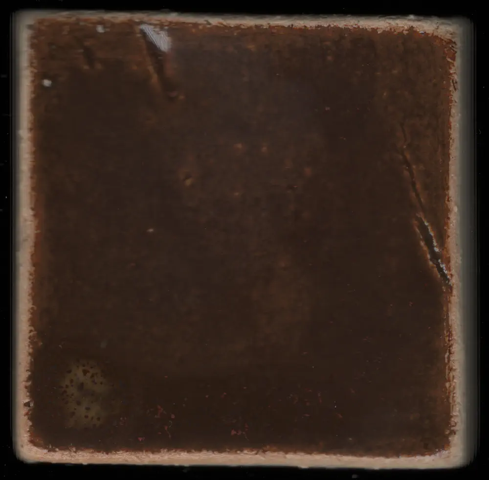 Orange Red Iron Glaze #031