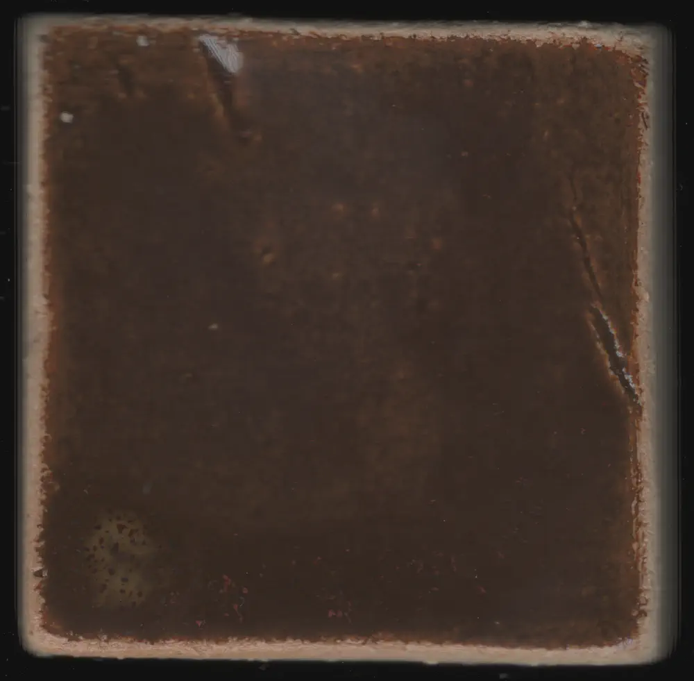 Orange Red Iron Glaze #031