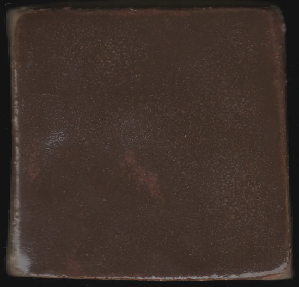 Orange Red Iron Glaze #032