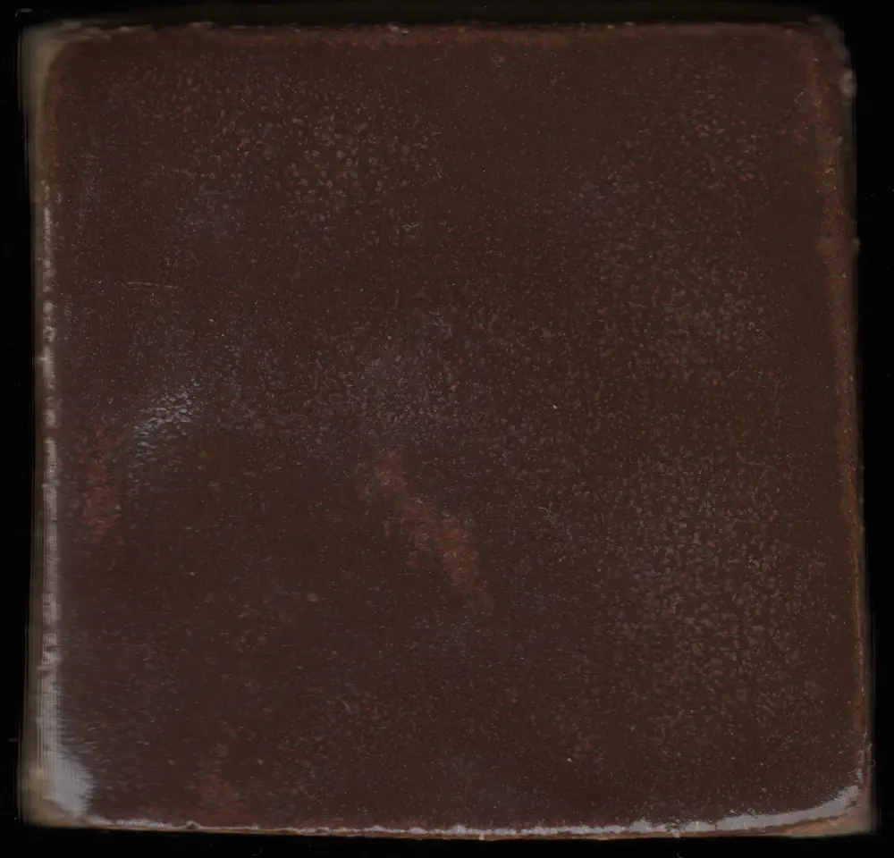 Orange Red Iron Glaze #032