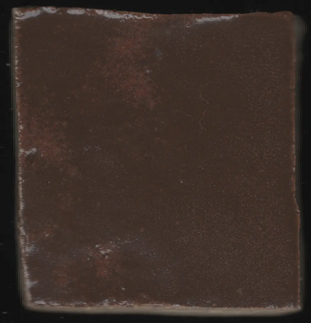 Orange Red Iron Glaze #033