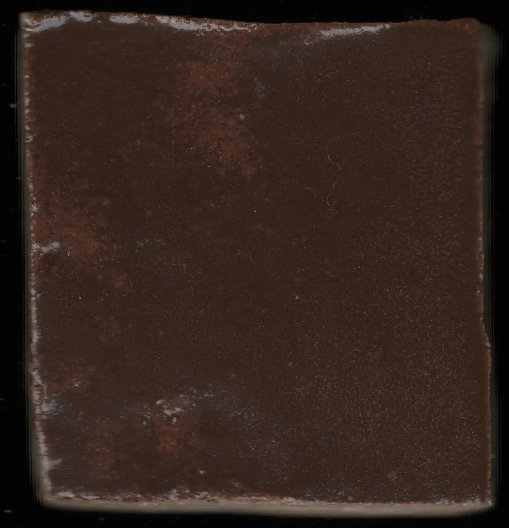Orange Red Iron Glaze #033