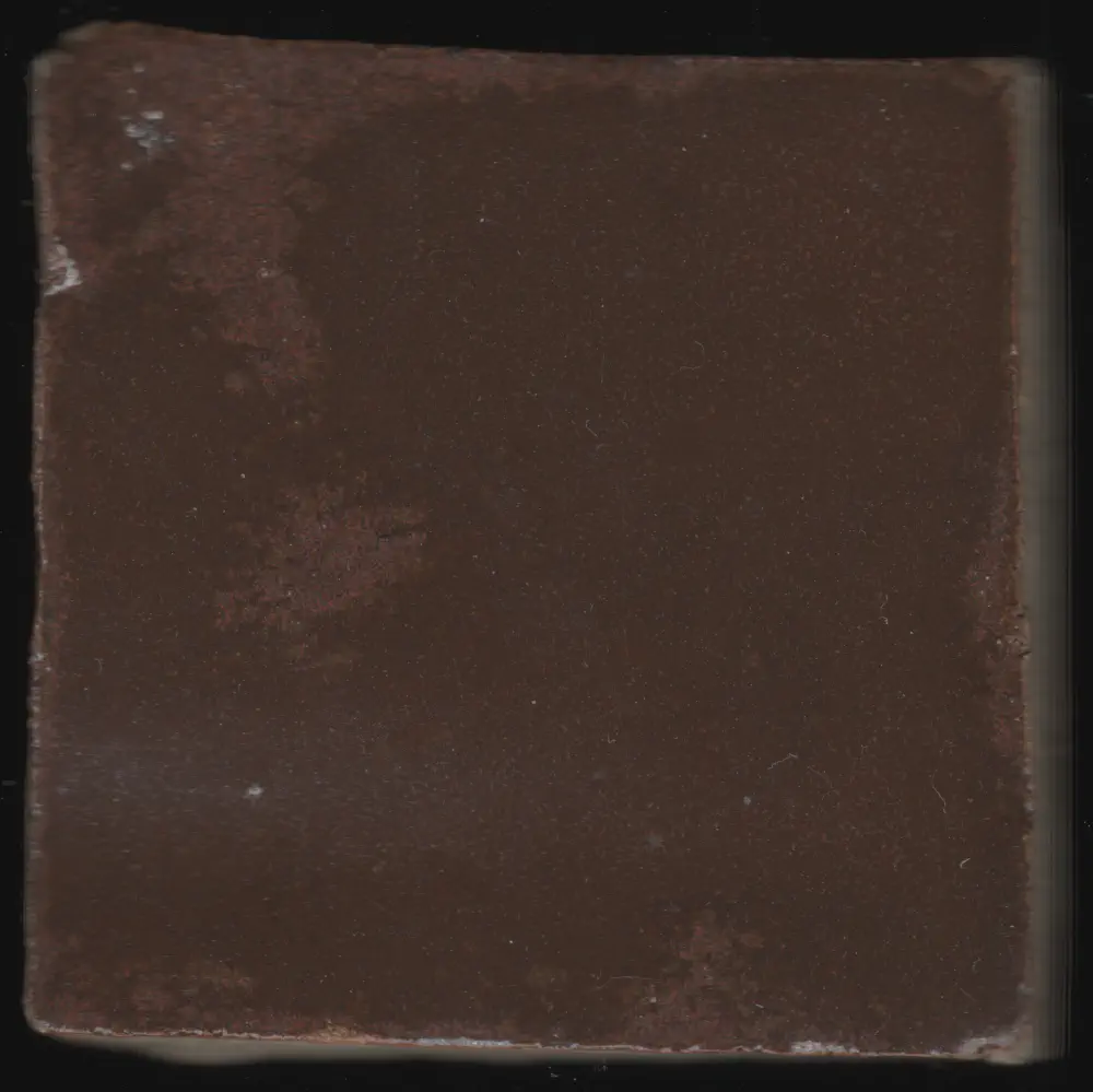 Orange Red Iron Glaze #034