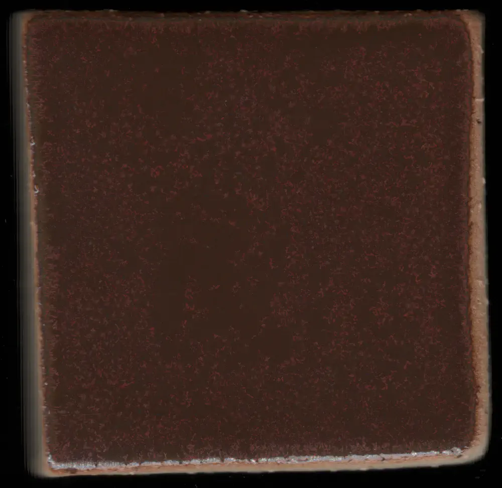 Orange Red Iron Glaze #034