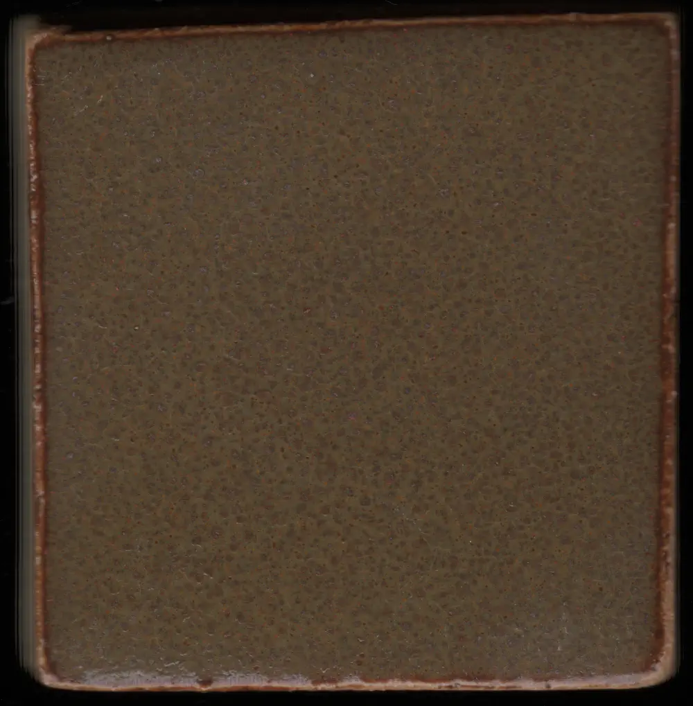 Orange Red Iron Glaze #048