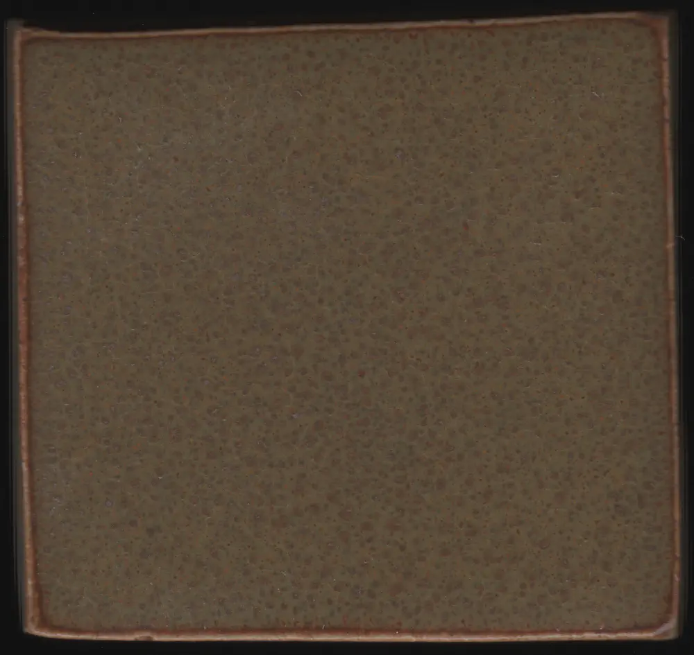 Orange Red Iron Glaze #048