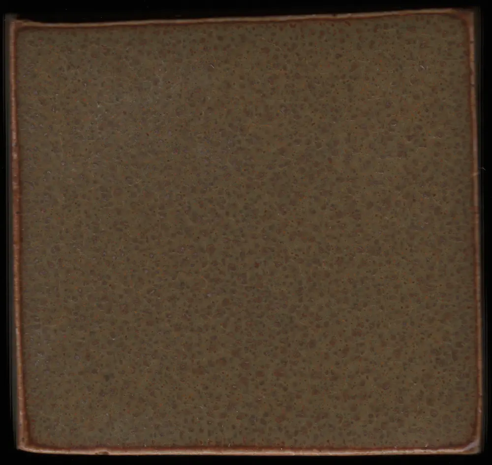 Orange Red Iron Glaze #048