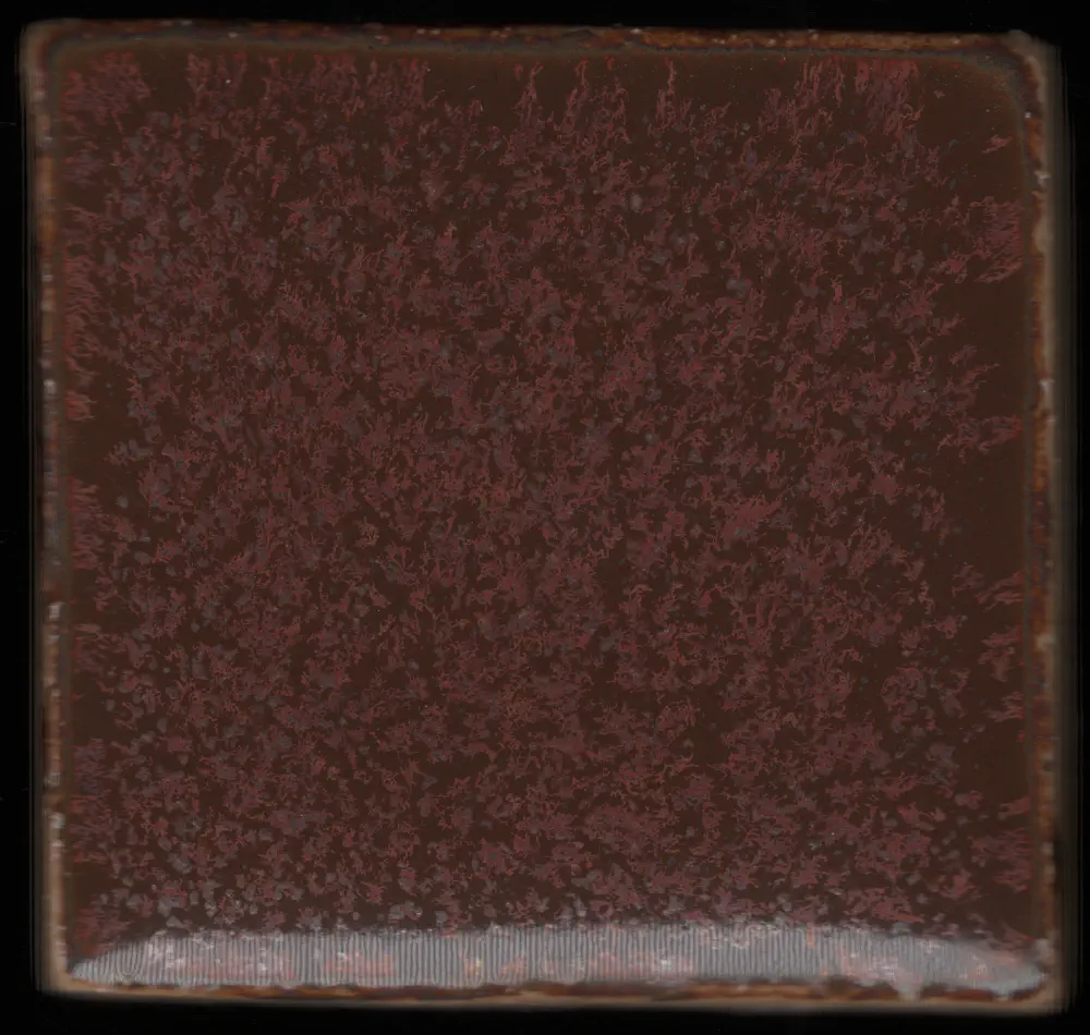 Orange Red Iron Glaze #071
