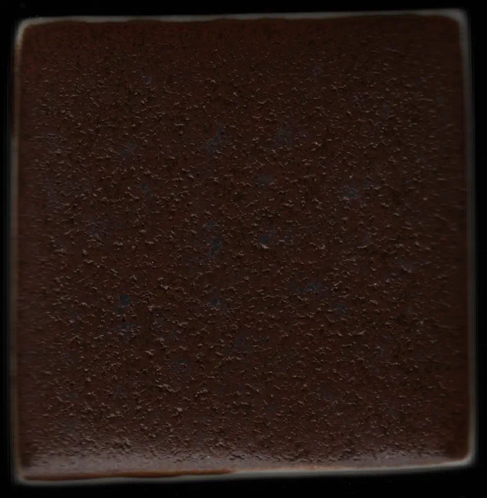 Orange Red Iron Glaze #071