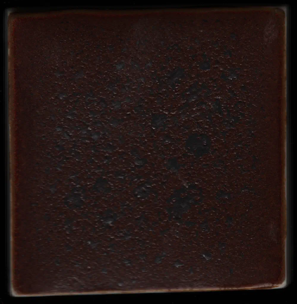 Orange Red Iron Glaze #075