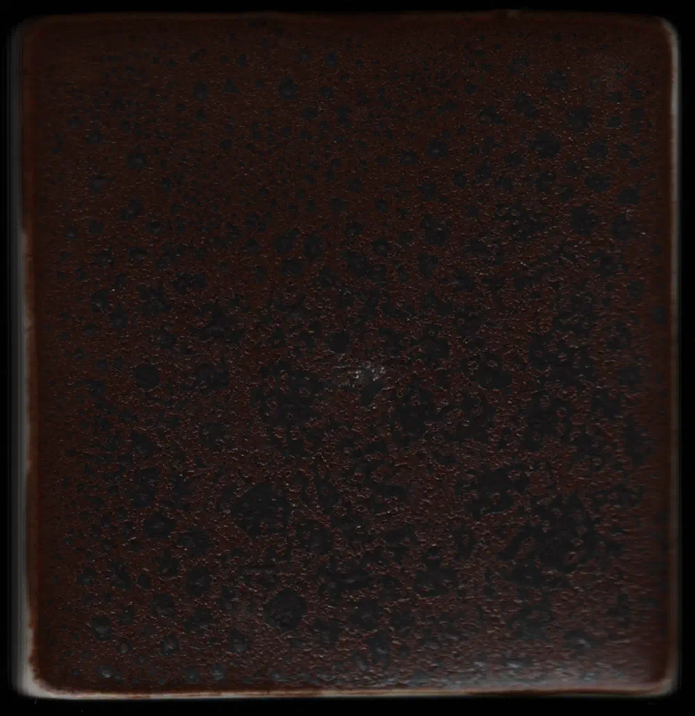 Orange Red Iron Glaze #077